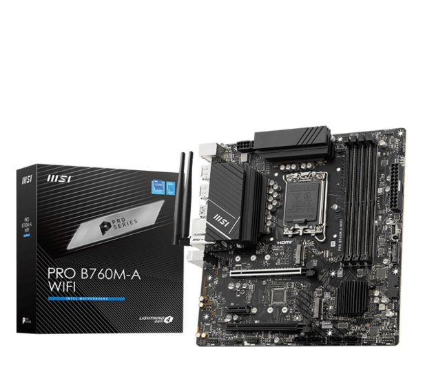 MSI PRO B760M-A WIFI DDR5 - 1222860 - zdjęcie